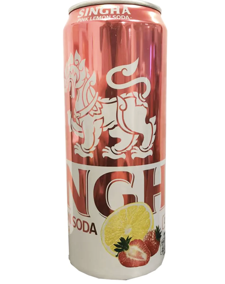 Singha Pink Lemon Soda